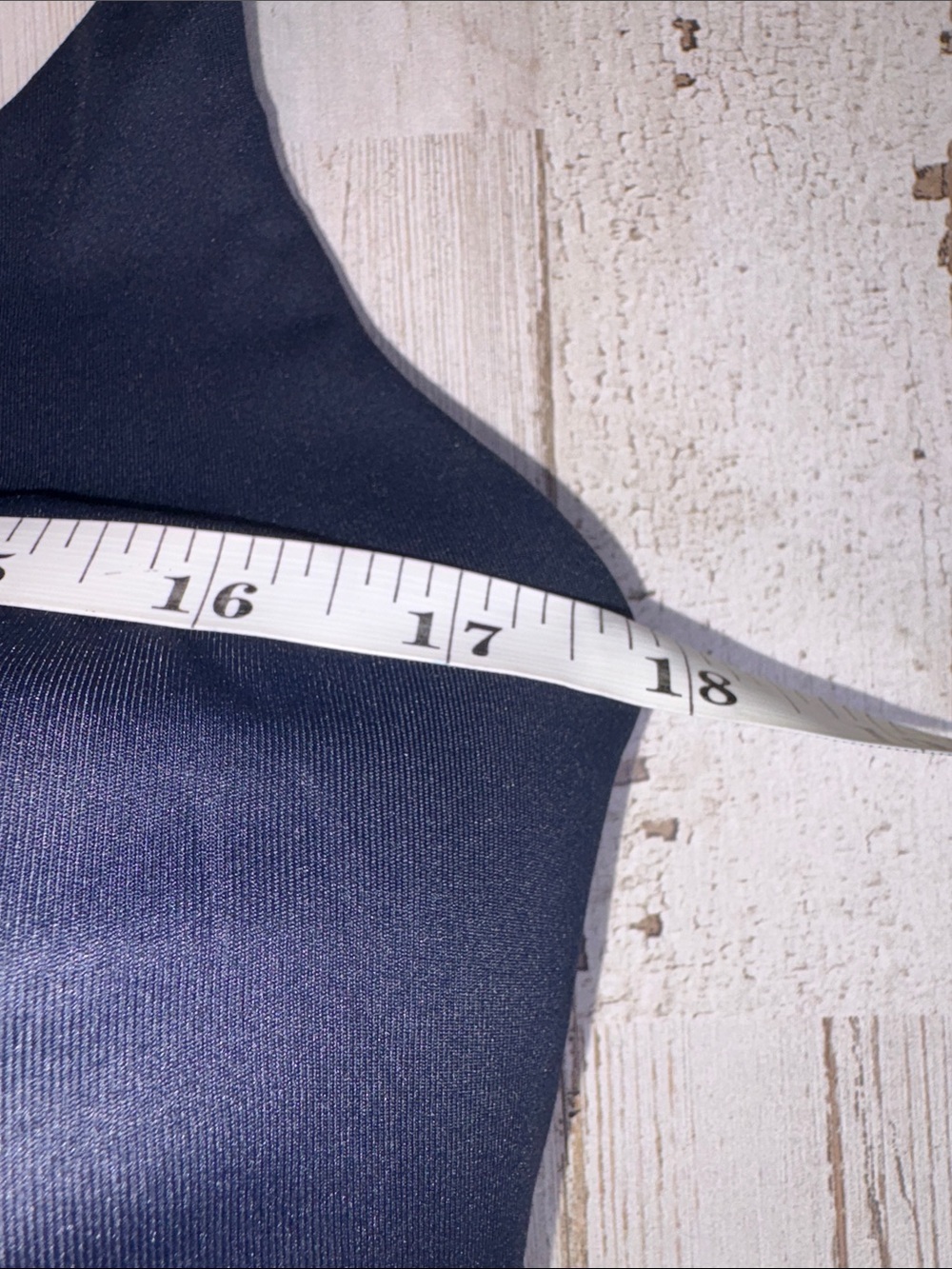 Old Navy Active Go Dry Front-Zip Sports Bra - Navy Blue 38DD - Picture 3 of 13
